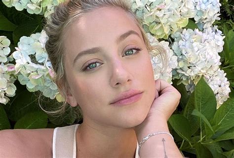 lili reinhart sexy pics|Lili Reinhart shares topless, unfiltered photo and talks acne